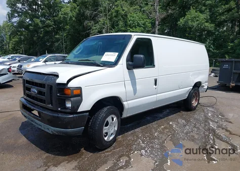 2012 Ford E-150 Commercial z USA, uszkodzony, nr VIN 1FTNE1EWXCDA01308